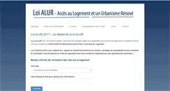 Desktop Screenshot of la-loi-alur.org