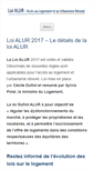 Mobile Screenshot of la-loi-alur.org